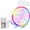 A, variant on USB Rechargeable Submersible LED Pool Light with Remote Control - 13 RGB Color Changing Lights, IP68 Waterproof, 2600mAh Battery for Underwater Decoration in White