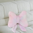 thumbnail image 6 of Bow Cushion Pillow Soft Plush PP Cotton Decorative Throw for Living Room Bedroom Sofa Home Furnishing, 6 of 9