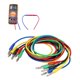 thumbnail image 3 of Cables De Prueba De 4 Mm Con Conector Banana Resistencia A La Corrosión Multímetro Cable De Prueba Alto Rendimiento 1000V / 10A Cables Flexibles Para Pruebas Eléctricas 5 Uds. Serendint TO004630-00, 3 of 7