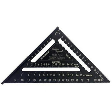 UPC: 0049448195619 | Johnson Level & Tool Rafter Square Aluminum 18cm 1956-1800