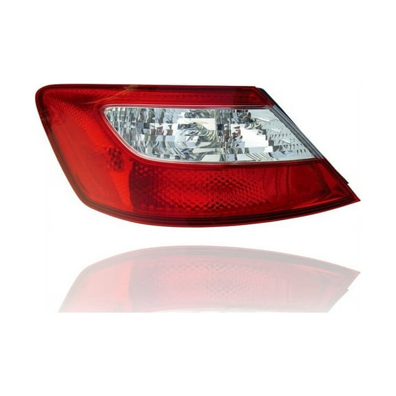 Tail Light - Compatible/Replacement for '06-08 Honda Civic Coupe - Left Hand - Driver - 33551SVAA02