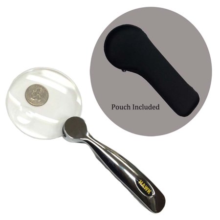 

ToolUSA Opteek 3 Rimless 4x/2x Magnifier With Zipper Bag: MG-18328