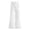 White, variant on Girls Solid Wide Leg Sweatpants, Elastic Drawstring High Waist Loose Long Casual Trousers with Side Pockets, Soft Knit Pants for Big Kids School Daily Wear(Light Gray,9-10 Years)