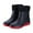 Red, variant on AUXDIQ Men Rain Boots Outdoor Garden Boots Waterproof Ankle Rain Shoes