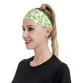 thumbnail image 5 of Uemuo Kawaii Avocado Printed Sports Headbands for Men Women,Moisture Wicking Workout Headband, Sweatband Headbands,Non-slip Workout Gym Yoga Headband, 5 of 9