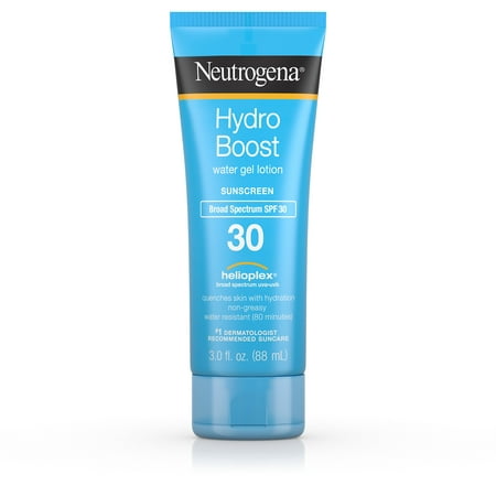Neutrogena Hydroboost Non-Greasy Sunscreen Lotion, SPF 30, 3 fl. (Best Non Greasy Sunscreen For Body)