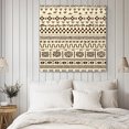 thumbnail image 4 of Abstract Boho Wall Art Painting on Canvas, Modern Ethnic Geometric Beige Canvas Art Home Prints Wall Art Framed Modern Artwork for Living Room Bedroom Wall Decor 8x8in, 4 of 9