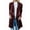 Wine Red, variant on Women'S Solid Long Sleeve Velvet Jacket Open Front Cardigan Coat with Pockets Outerwear