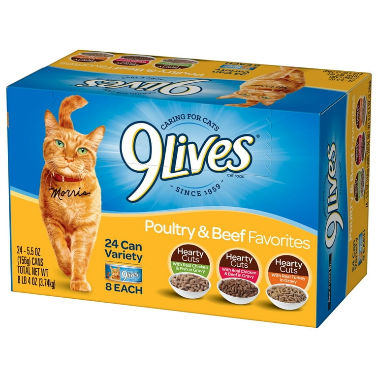 新品同様♡コーチ♡サーキュラー♡ケース♡キャット♡ねこ♡ミント 9Lives Daily Essentials Adult with the Flavors of Chicken, Beef