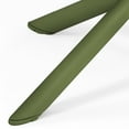 thumbnail image 3 of WestinTrends Playa 31.5" Round Plastic Outdoor Patio Dining Table for 4, Olive Green, 3 of 14