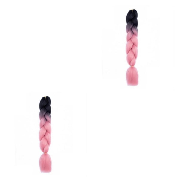 Seitruly Trenzas De Cabello De Moda Estilo Deseado Con Color Natural Extensiones De Cabello Trenzado De Moda B6 B6 2Conjunto