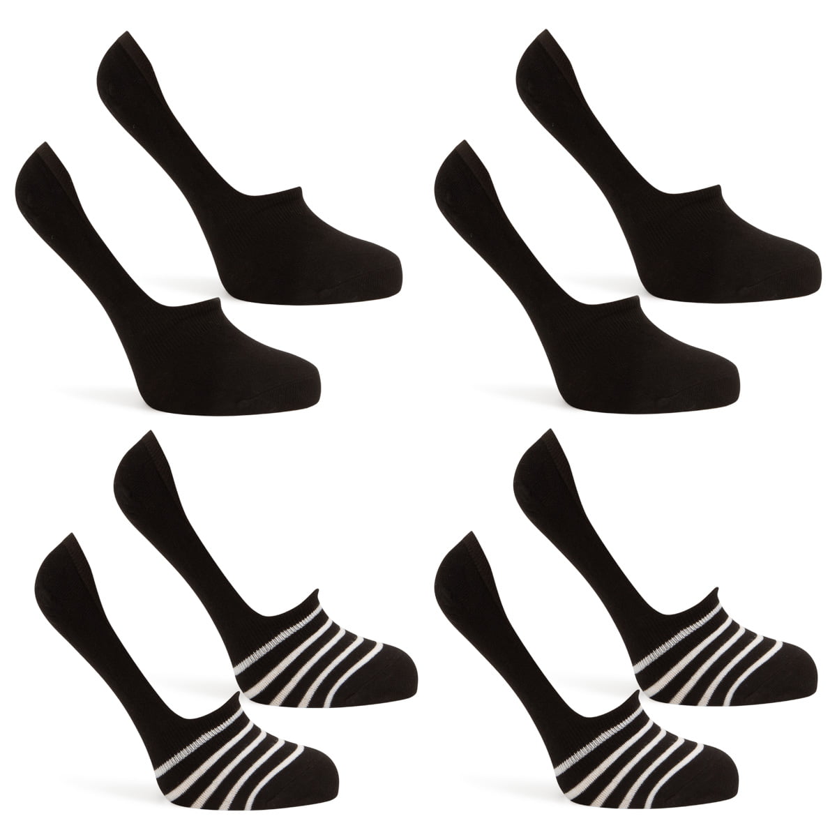 Hanes - Hanes (4 Pairs) Premium Women's Cotton Liner Socks No Show Shoe  Liners For Sneakers - Walmart.com - Walmart.com