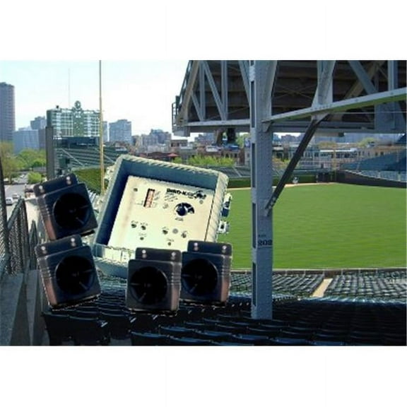 Broadband Pro-sonic and Ultrasonic Bird Repeller