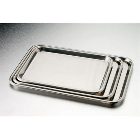 

16.75 x 10.25 x 0.5 in. Stainless Steel Replacement Tray Large