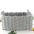 thumbnail image 1 of HANDIED Storage case Cotton Rope Storage Basket Woven Rope Storage Box For Woven Baskets, 1 of 6