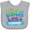 AC-Heather Grey, variant on Inktastic Daddy Worlds Best Roofer Boys or Girls Baby Bib