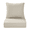 Beige, variant on BelvaraHome 24x24 in 3-Piece Outdoor Olefin Patio Seat Set with Back Pillows, 6-inch Thick, Water Resistant, Navy Blue