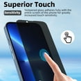 thumbnail image 6 of [2-Pack] Privacy Tempered Glass Screen Protector (Anti-Scratch, Anti-Fingerprint, Bubble Free) For Apple iPhone 11 Pro, 6 of 6