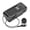 Black, variant on Rupoun Retractable Wireless Earphone, BT5.4 Detachable Battery Earbuds, LED Display Collar Clip Stereo Headset for Drivers, Professionals & Sports, 18H Playtime Single Ear In-Ear Headphones, Silver