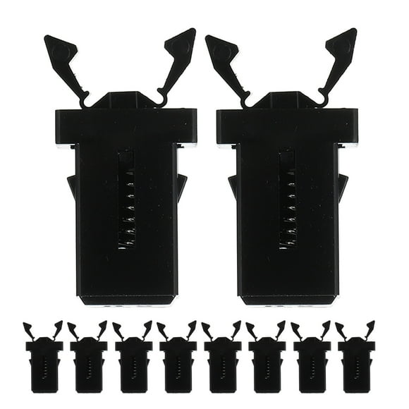 24pcs Universal Push Button Latch For Trash Can Replacement Clips Trash Can Lid Lock Easy To Install Press Buttons Trash Can Supplies
