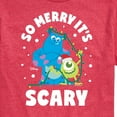 thumbnail image 3 of Monsters Inc - So Merry Its Scary - Men's Short Sleeve Graphic T-Shirt, 3 of 5