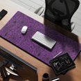 thumbnail image 2 of Long Mouse Pads for Desk,Halloween Purple Spider Web Pattern Desk Mats on Top Of Desks, Desk Mouse Pad Extra Large with 3mm Non-Slip Base and Stitched Edge for Gaming,Office,Work,Home 35.4x15.7in, 2 of 5
