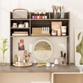 thumbnail image 4 of Costway 3-Tier Desktop Bookshelf with 6 Shelves Desk Organizer for Computer Desk Gray, 4 of 10