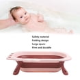 thumbnail image 4 of Collapsible Baby Bath Tub, Large Capacity, Stable Support, Prevent Slipping, Comfortable Bath With Safe Material, 4 of 8