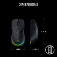thumbnail image 4 of Razer Cobra HyperSpeed Souris de Jeu Sans Fil : 9 Commandes Personnalisables - Éclairage RVB - Molette de Défilement Optique - Commutateurs Optiques Ge, 4 of 11