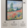 thumbnail image 2 of Blanket of Poppies I Canvas Pretty Landscape Art by Art Remedy, Black Frame, 16 x 20, 2 of 7