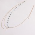 thumbnail image 2 of Visland Waist Chain Multi Circle Faux Turquoises Jewelry Bohemian Adjustable for Daily Wear, 2 of 7