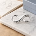 thumbnail image 3 of Necklace Bracelet Extender Clasps and Closures S925 Silver Plated Neckalce Connector Clasps for Bracelet Anklet DIY Jewelry Finding Supplies, 3 of 13