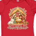 thumbnail image 4 of Inktastic Matthew 1:21 Nativity Scene the Greatest of All Boys or Girls Baby Bodysuit, 4 of 5