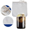 thumbnail image 2 of Reheyre Practical Cotton Filter Bag Elastic Drawstring Coffee Filter Bag (Household Supplies), 2 of 8