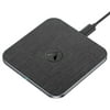 AGPTEK Wireless Charger, Fast Charging Pad with USB-C, Black