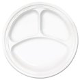 thumbnail image 1 of Dart 10CPWF Famous Service Plastic Dinnerware- Compartmented Plate-10 1/4&amp;quot;-WE-125/PK;500/CT, 1 of 1