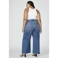 thumbnail image 3 of ELOQUII Women's Plus Size The Yvette Rigid Wide Leg Jean, 3 of 4