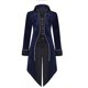 thumbnail image 1 of 2022 Disfraz Retro Medieval De Halloween Americano Europeo Traje De Longitud Media Abrigo Punk Para Hombre, 1 of 4