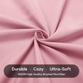 thumbnail image 2 of Sleep Zone Kids Twin Bed Sheets Set 3-Piece - Super Soft & Cute Kids Sheet Set with Flat Sheet, Fitted Sheet, Pillowcase (Twin, Ballet Pink), 2 of 6