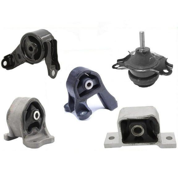 5Pc Engine & Differential Mounts Fits Honda Element Automatic Transmission 03-11