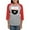 Heather/Red, variant on CafePress - City Music Long Sleeve T Shirt - Womens Baseball Tee