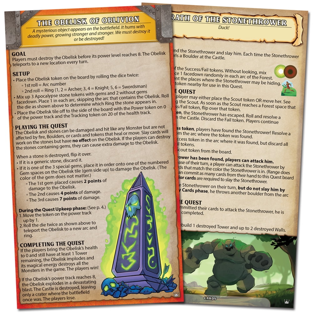Castle Panic Big Box (2nd Edition), Family Board Game, Board Game for Adults and Family, Cooperative Board Game, Ages 8+, 1 to 6 Players, 60 Minutes, by Fireside Games
