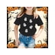 thumbnail image 1 of Boys Halloween T-Shirt Short Sleeve Graphic Tee Kids Crew Neck Cotton T-Shirt, 1 of 6