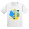 thumbnail image 3 of Inktastic Down Syndrome Awareness Retro Blue and Yellow Ribbon Youth T-Shirt, 3 of 5