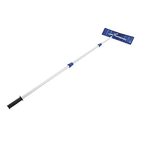 Snow Joe RJ204M Telescoping Snow Shovel Roof Rake | 21-Foot Extension | Poly (Best Shovel For Snow Removal)