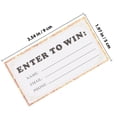 thumbnail image 2 of OULII Raffle Drum 50Pack Golden Raffle Tickets With Event Participation For Restaurants, 2 of 6