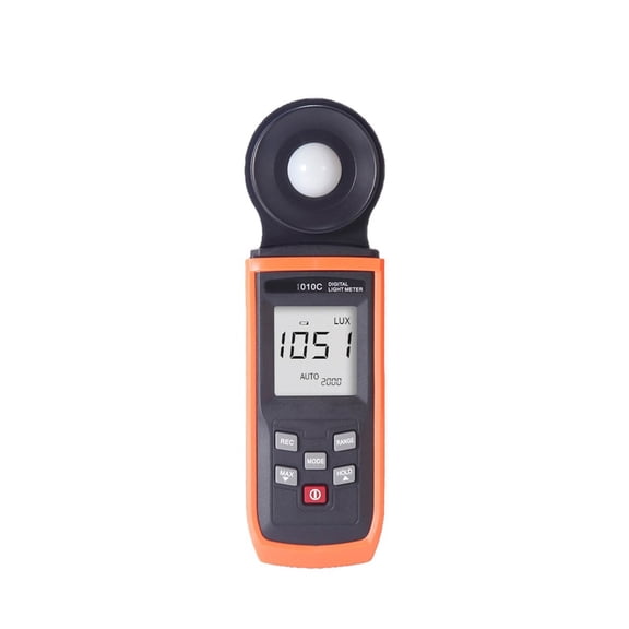 Lux Meter 0~200,000Lux Range Light Meter Pocket Design Illuminometer Lux/Fc Photometer Tester Enviromental Testing Luxometro ,Wide Measurement Range