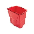 thumbnail image 3 of Pre-Owned Rubbermaid Commercial Products WaveBrake® 18 QT Dirty Water Bucket, Red, for Professional/Janitorial Cleaners for Separating Used Water from Clean Water (2064907), 3 of 13