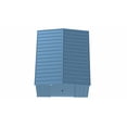 thumbnail image 3 of Classic Steel Storage Shed, 10X12, Blue Grey, 3 of 18