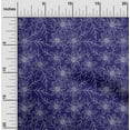 thumbnail image 1 of oneOone Cotton Flex Fabric Leaves & Floral Artistic Sashiko Print Fabric Prints by Yard 40 Inch Wide, 1 of 4